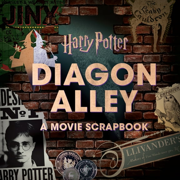 Pre-Owned Harry Potter: Diagon Alley: A Movie Scrapbook (Hardcover) 0763695920 9780763695927