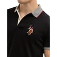 thumbnail image 4 of U.S. Polo Assn. Men's Multi Interlock Polo Shirt, 4 of 5