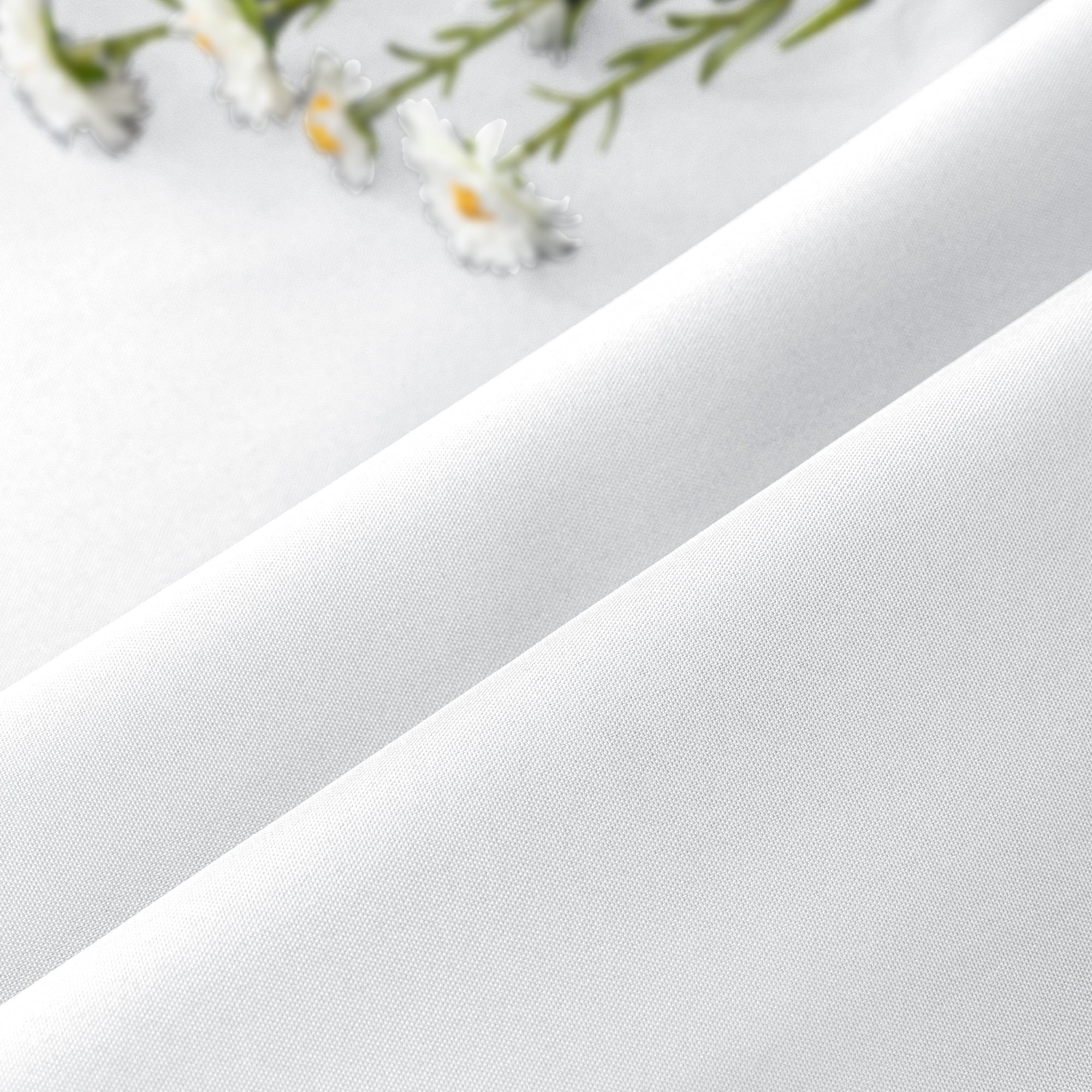 LUSHVIDA Outdoor Curtains for Detachable Sticky Tab Top Patio Waterproof Outside Curtains for Gazebo, Porch, Pergola, Privacy Curtain, 54 x 84 inch, 1 Panels, White