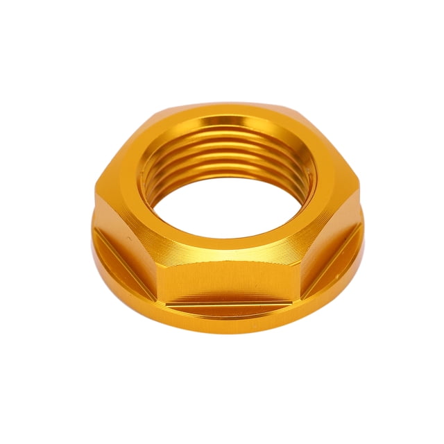 Tuerca de eje de rueda de moto, tuerca de eje de rueda delantera resistente para reemplazo de reacondicionamiento para SUZUKI DR-Z400S 00-21,Tuerca del eje de la rueda delantera,Tuerca del eje de la r Higoodz Piezas Y Accesorios De Autos