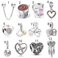 thumbnail image 3 of Charms Colgante De Cuentas De Encanto Para Dama (Pulsera Ajustado) DIY Chapado En Joyería S925 Plata, 3 of 4