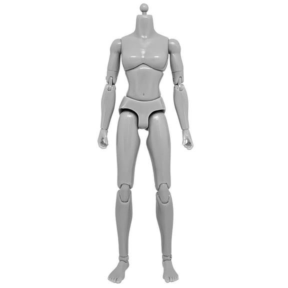 Figures Toy Company Deluxe Female 8 inch Articulated Gray Body [Yvonne]