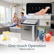 Igloo 26-Pound Automatic Portable Countertop Ice Maker Machine, Stainless Steel
