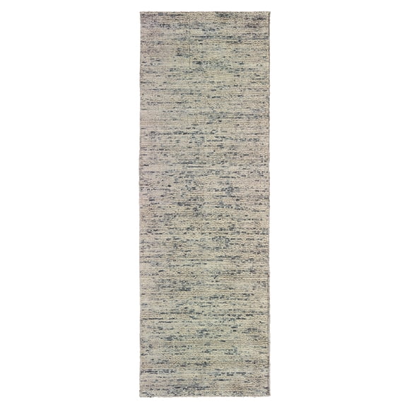 Oriental weavers Lucent Area Rug 45905 Stone Solid Digital 2' 6" x 8' Rectangle