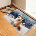 thumbnail image 3 of Hello Winter Shiba Inu Welcome Snowy Night Watercolor Vintage Doormat Shibas Dog Lovers Gifts Idea Indoor Outdoor Welcome Mat - 01011, 3 of 5