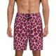 thumbnail image 1 of Fotbe Rose Leopard Print Pantalones Cortos de Pijama para Hombre, Ropa de Dormir, Pantalones de Pijama Cortos para Hombre-Large, 1 of 6