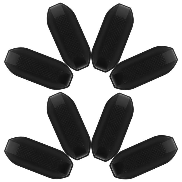 AURARMLET 4Pares Pies Para Plásticos En Negro Compatibles Con Diferentes Y Montaje Simple