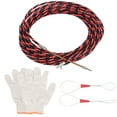 thumbnail image 2 of Enhebrador de Cables eléctricos, Dispositivo de Mejorado de Electricista de Cabeza Plana Con Guantes, Bridas para Cables, Extractor de Guía de Cables Manual, Herramienta,, 2 of 7