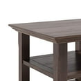 thumbnail image 4 of SIMPLIHOME Acadian End Table, 19 inch, Warm Walnut Brown, 4 of 5