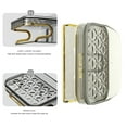 thumbnail image 2 of Wall Mounted Double Layer Soap Dish PunchFree Not Draining Soap Holder Bathroom Kitchen Sponge Soap Rack Organizers, 2 of 8