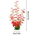 thumbnail image 3 of Plastic Fish Tank Plant Large Lifelike Artificial Aquatic Plant Fish Tank Decor, 3 of 10