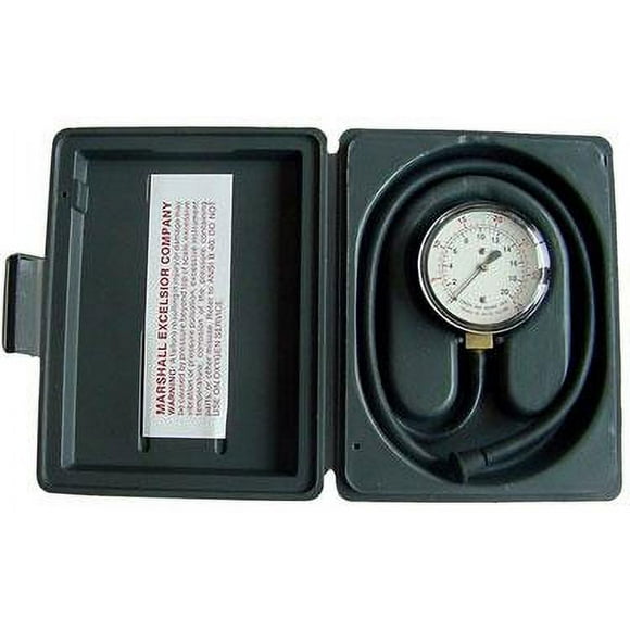 Marshall Excelsior Propane Pressure Test Kit ME50P-2 0 To 35WC Water Column; 3 Foot Rubber Hose; With Gauge/Case/Hose/Hose Barb Connector