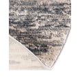 thumbnail image 7 of Unique Loom Oasis Collection Area Rug - Water (8' x 10' Oval Gray/Ivory), 7 of 7