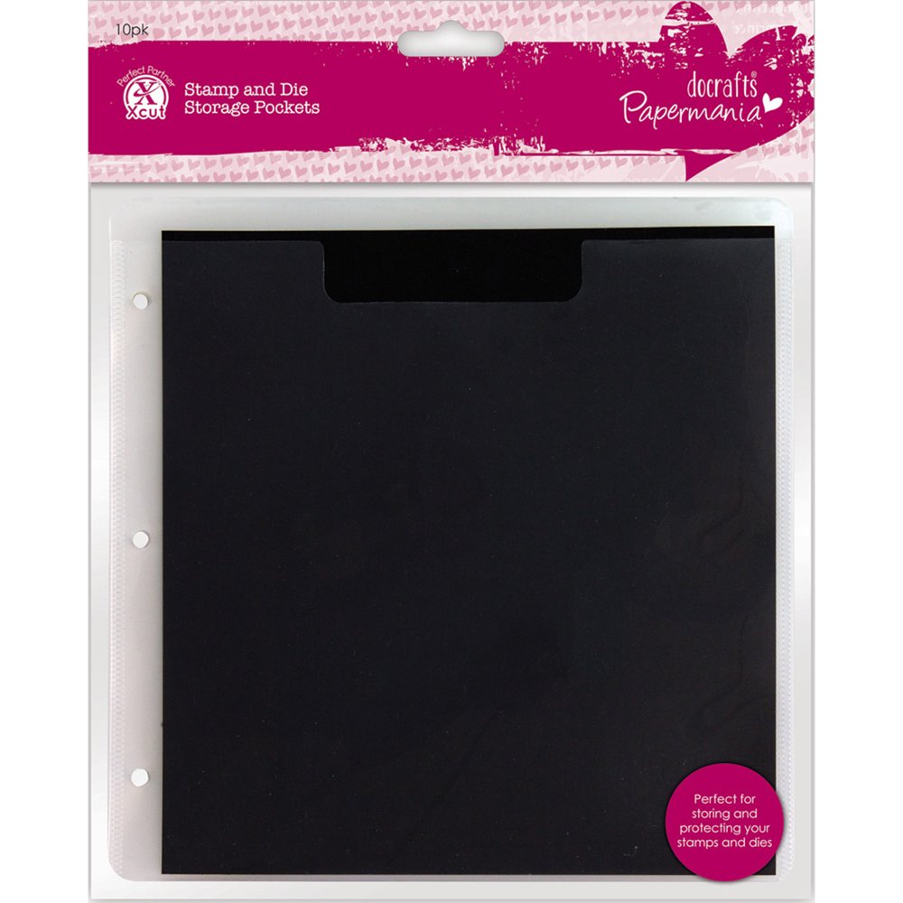 Papermania Stamp and Die Storage Pockets, 10pk, with Shim