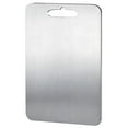 thumbnail image 2 of Stainless Steel Chopping Board 18x11 Inch with Handle for Meat Fruit Vegetable Cheese, 2 of 10