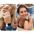 thumbnail image 5 of Silicone Sport Replacement Band 38mm 40mm with Adjustable Buckle, Compatible for Apple Watch Series 6/5/4/3/2/1 [Blue], 5 of 5