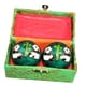thumbnail image 5 of 2 bolas de masaje con caja de almacenamiento, masajeador de dedos, bolas de salud chinas Panda Verde, 5 of 9