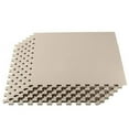 thumbnail image 2 of We Sell Mats 3/8 Inch Thick Multipurpose Exercise Floor Mat with EVA Foam, Interlocking Tiles, Anti-Fatigue for Home, or Gym, 24 in x 24, 2 of 3