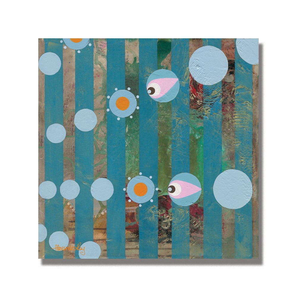 Trademark Fine Art "The Infallibility of Instinct III" Canvas Art by Alexandra Rey