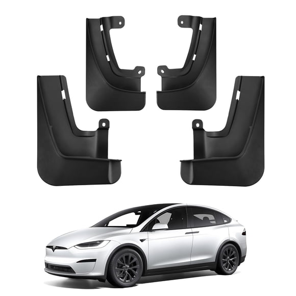 Guardabarros contra salpicaduras para Tesla Model X BASENOR, 2025