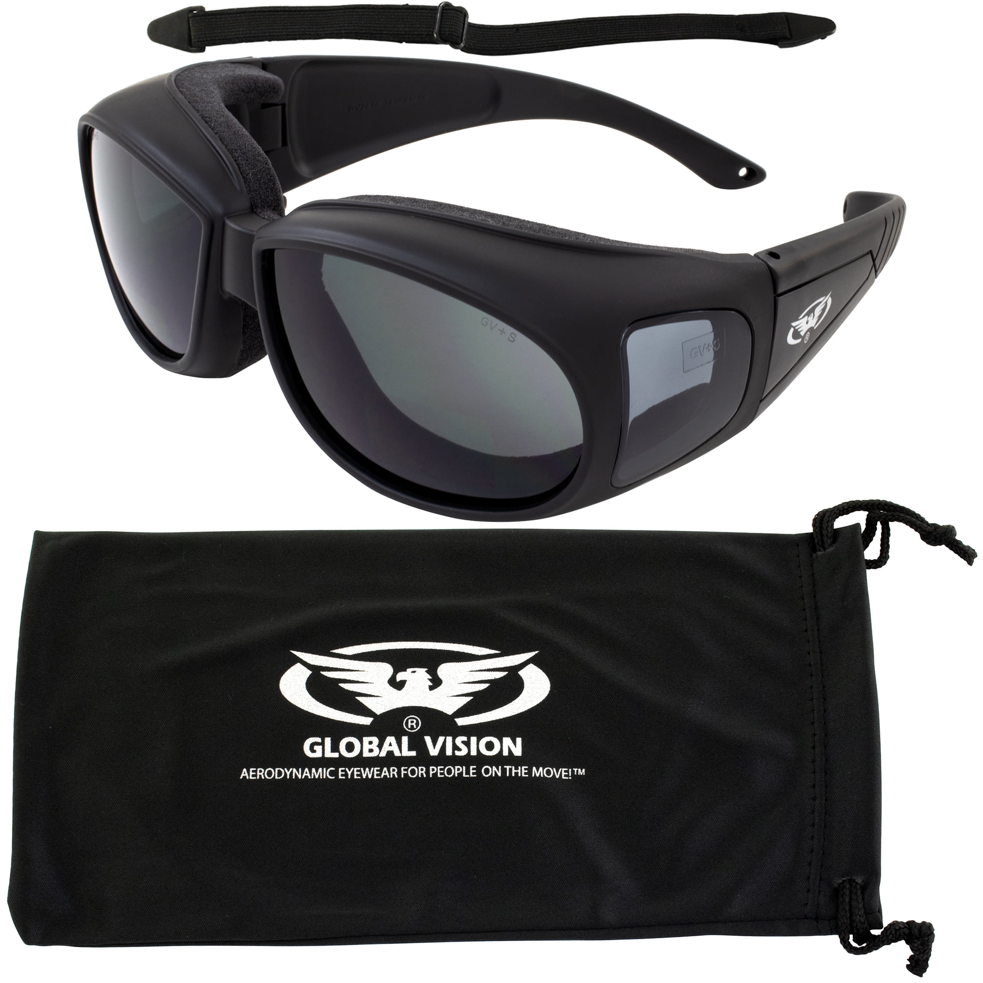 Motorcycle Bike Safety Glasses Anti Glare Sunglasses Goggles Eyes Protection 