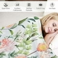thumbnail image 3 of ARISTURING  Floral Blanket Flower Blanket Botanical Spring Flowers Blanket Floral Throw Blanket Soft Cozy Warm Plush Flannel Blanket Gift for Woman Flower Lover Couch Bed Living Room Decor, 3 of 6