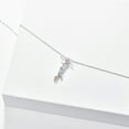 thumbnail image 4 of TANGPOET Faith Rose Cross Necklace 925 Sterling Silver Pendant for Women, 4 of 6