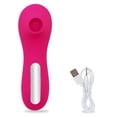 thumbnail image 1 of Masajeador de Lengua para Mujeres con Vibración, Impermeable, Dispositivo de Masaje de Succión para Mujeres, Rosa Rojo, 1 of 10