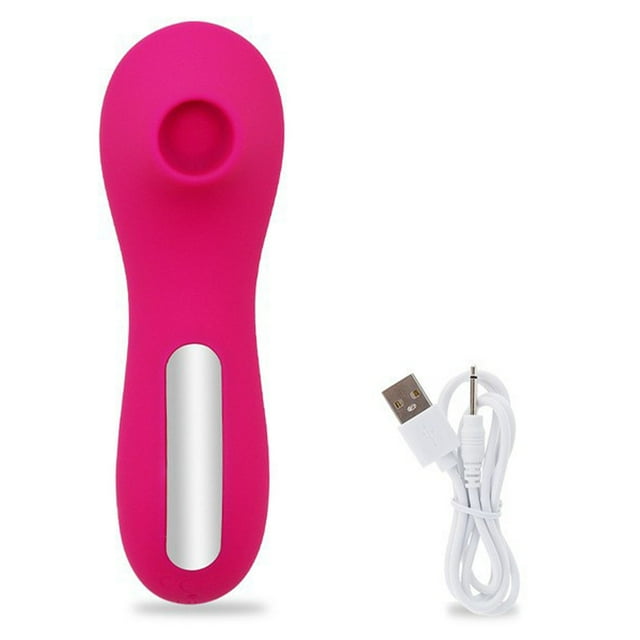 Masajeador de Lengua para Mujeres con Vibración, Impermeable, Dispositivo de Masaje de Succión para Mujeres, Rosa Rojo