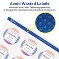 thumbnail image 5 of Avery Glossy Clear Round Labels, 2.25" Diameter, 600 Labels, 5 of 9