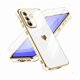 thumbnail image 1 of Chenchen for Samsung A37-5G Case: with Tempered Glass Screen Protector [2 Pcs]+ Full Camera Lens Protection,Love Heart Plating Women Cute Luxury Soft TPU Shockproof Case for Galaxy A 37 5G,White, 1 of 1