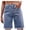 Blue, variant on Jsaierl Womens Jean Shorts High Waisted Stretch Straight Leg Denim Shorts Ripped Trendy Bermuda Jean Shorts Pants 2025 XXL