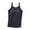 Dark Gray, variant on Timegard Womens Tank Tops with Built in Bras Summer Casual V Neck Sleeveless Comfy Solid Color Camis