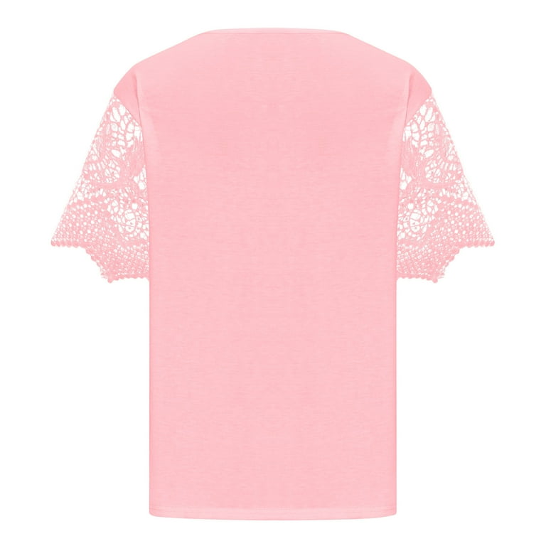 Elegant Solid Lace O Neck Tops(5 Colors) Elegant Solid Lace O Neck Tops(5 Colors)
