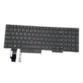 thumbnail image 1 of inglés de EE. UU. con reemplazo retroiluminado para  P15S, duradero, de alto rendimiento sin marco, fácil de instalar jinwen Teclado de computadora portátil, 1 of 7