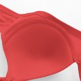thumbnail image 5 of Ohufall 2PC Women's Bra Adjustable Strap Deep V Push Up Bra Wirefree Comfort Support Seamless Underwear, 5 of 7