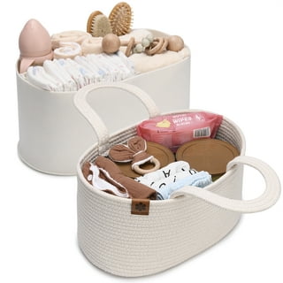 Pazar Kapısı Diaper Caddy- Baby Nursery Crib Organizer- Bedside