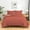 Brick-Red, variant on D.N.G. BEDDINGS 1 Piece Luxury Thicker Pattern Comforter, Premium Super Soft, 800 Thread Count, 100% Egyptian Cotton, Twin/Twin XL Size Sage Solid Color