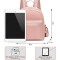 thumbnail image 2 of Kwuty Mini Backpack Purse for Women, Small Backpack Purse, Shoulder Bag for Travel (Pink), 2 of 7