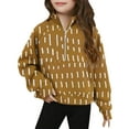 thumbnail image 2 of Bnwani Long Sleeve Toddler Shirts Girls Hoodless Fleece Printed Tops 7-8 Years, 2 of 5