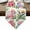 Pink, variant on Pink Flamingos Table Runner Linen Burlap Table Runner 120 Inches Long Summer Palm Leaf Tropical Botanical Dresser Scarves for Kitchen Island Coffee Dining Party Wedding Banquet Holiday Decor 13"x120"