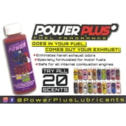 Power Plus Lubricants Watermelon Fuel Fragrance 4 oz Additive