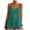 Green, variant on LYXSSBYX Womens Tank Tops Plus Size Womens Summer Sexy Shirts Solid Round Neck Camisole Cold Shoulder Short Sleeve Tops Regular Blouse