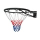 thumbnail image 3 of Portería de baloncesto profesional de 17,7 pulgadas, aro de baloncesto resistente montado en la pared con red para juegos en interiores y exteriores Negro, 3 of 8