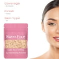 thumbnail image 2 of LIGHT RICE SETTING BULK POWDER (1 Pound Refill Pouch) Loose Mineral Makeup Use alone or add to Foundation to create an even more Matte Finish Absorbs Oil Leaves Face Smooth Makeup Lasts Longer, 2 of 7