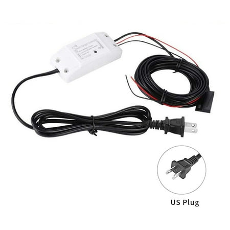 

Rinhoo Tuya Garage Door Switch WiFi Smart Garage Door Opener Control Voice Gate Remote Controller Home Supplies US Plug