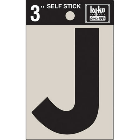 Hy-Ko Sticker House Letter (Set of 10)