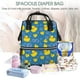 thumbnail image 5 of Disketp Rubber Duck Mochila de Pañales de Gran Capacidad con Múltiples Bolsillos, Mochila de Viaje Multifuncional para Bebé, Unisex, Moderna y Resistente, 5 of 6