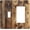 Rustic Wood Natural Brown Wooden Print, variant on Decorative Light Switch Cover Vintage Rustic Brown Wood Grain 1 Gang Single Toggle Device Electrical Faceplate Switchplates Decorator Outlet Wall Plate for Bedroom Farmhouse Decor