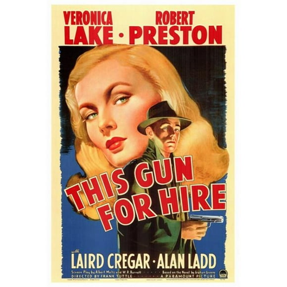 Posterazzi MOVAF8175 This Gun for Hire Movie Poster - 27 x 40 in.